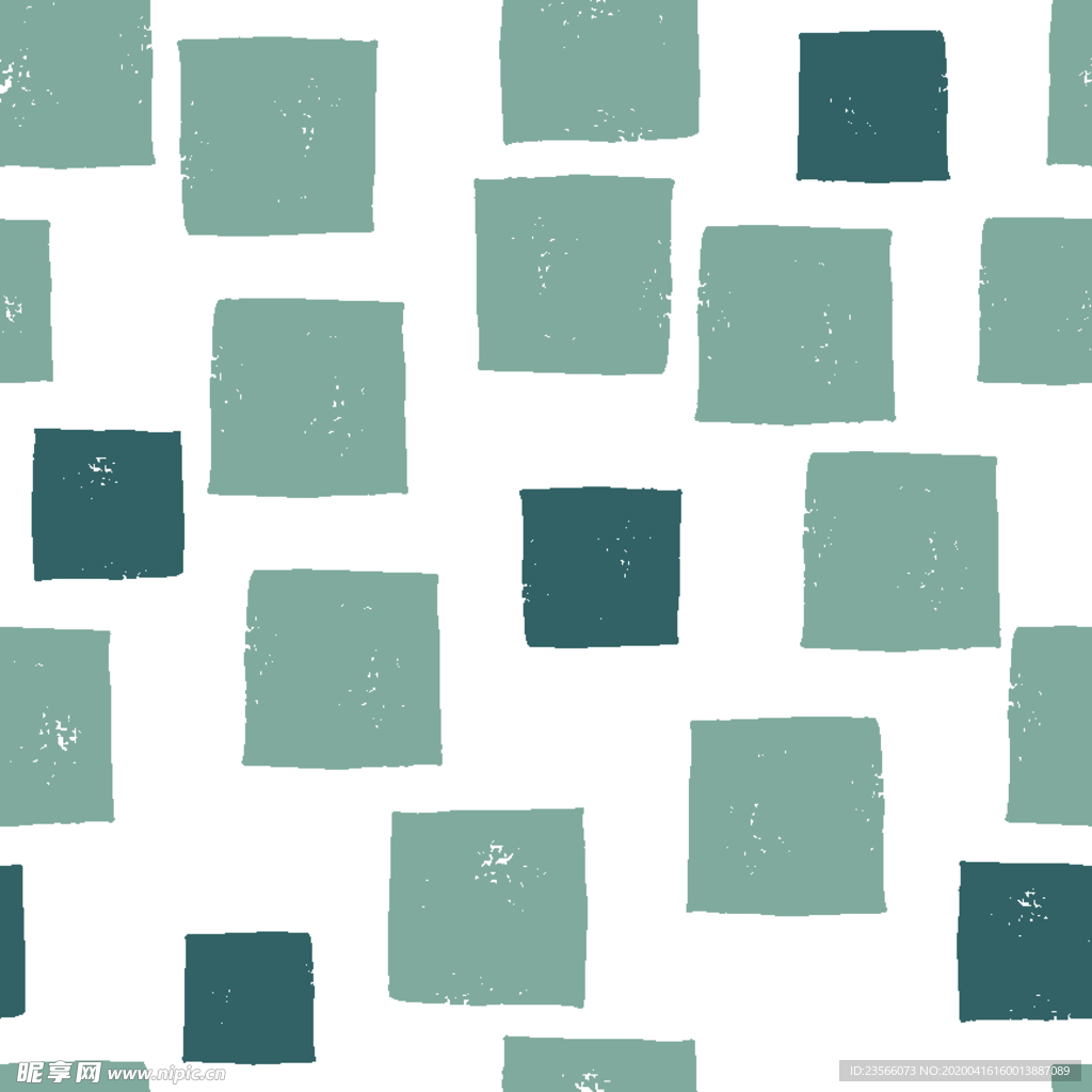 复古色调简约拼接图案