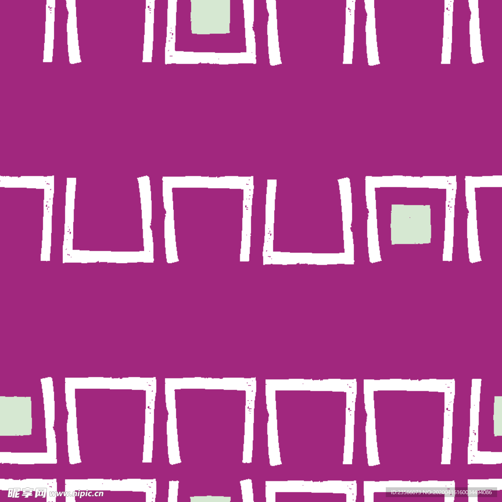 复古色调简约拼接图案