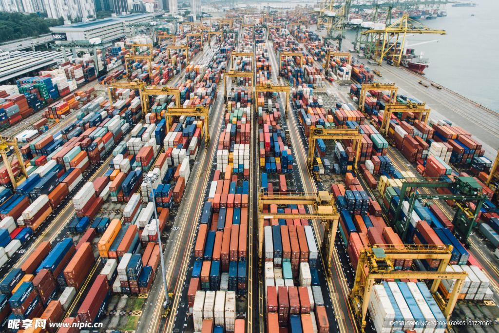 集装箱港口码头图片