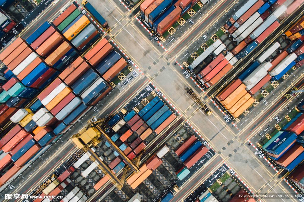 集装箱港口码头图片