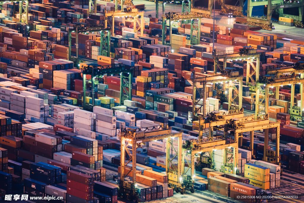集装箱港口码头图片