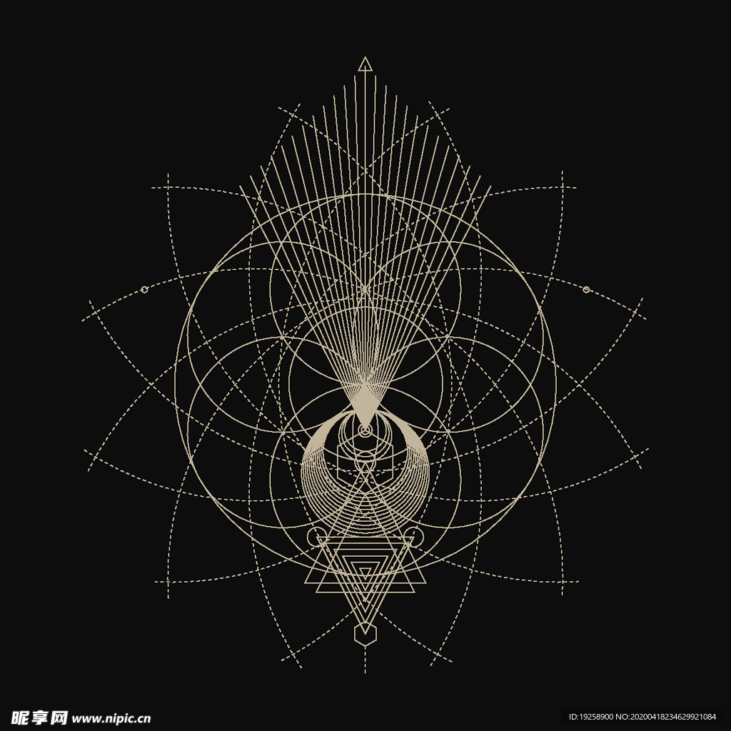 创意几何背景花纹