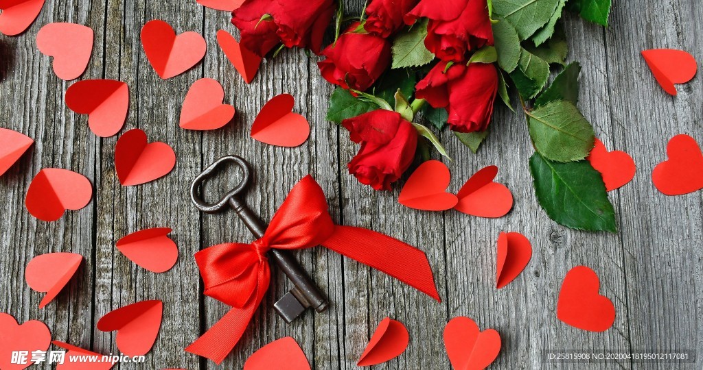 玫瑰花爱意图片