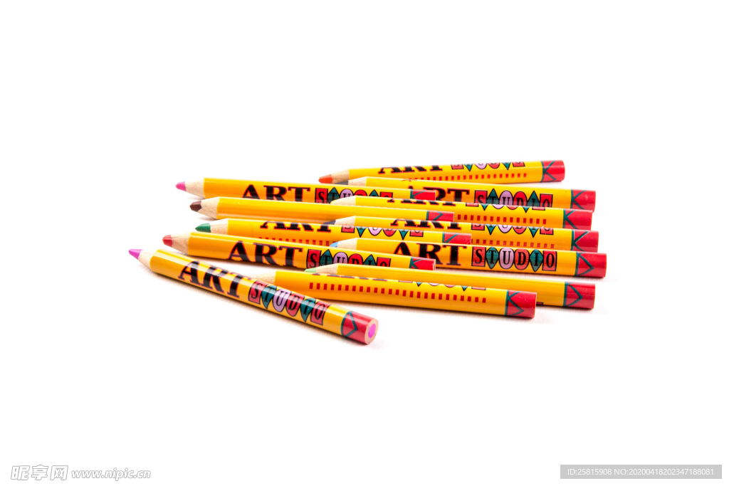 铅笔彩色铅笔图片