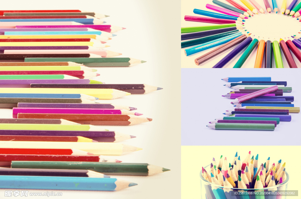 铅笔彩色铅笔图片