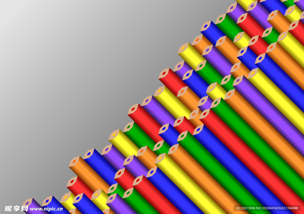 铅笔彩色铅笔图片