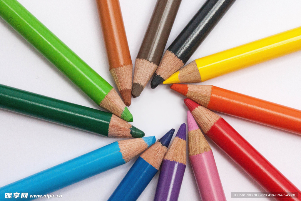 铅笔彩色铅笔图片