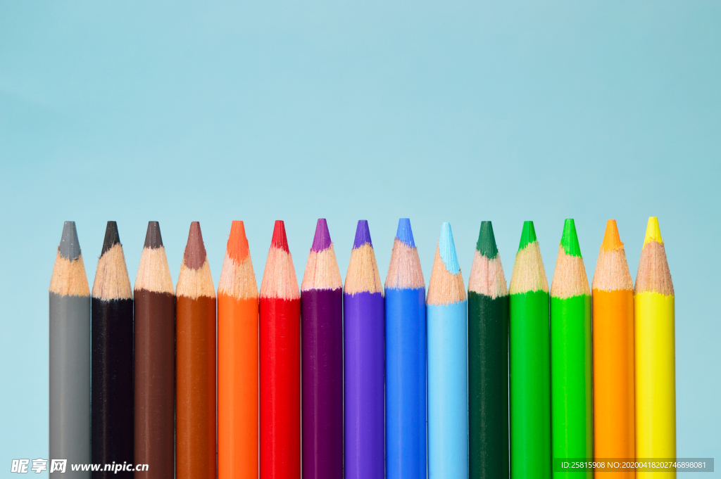铅笔彩色铅笔图片