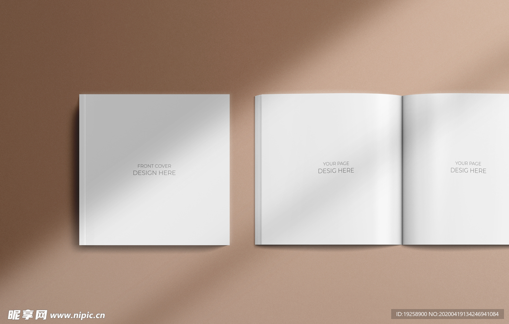书籍画册样机效果图图片