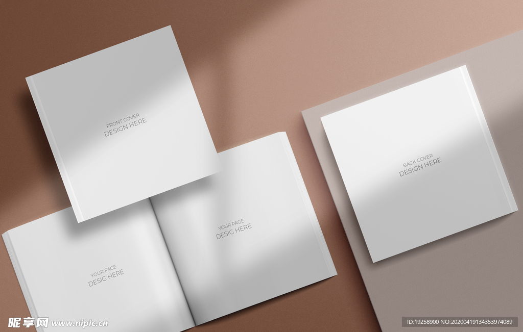 书籍画册样机效果图图片