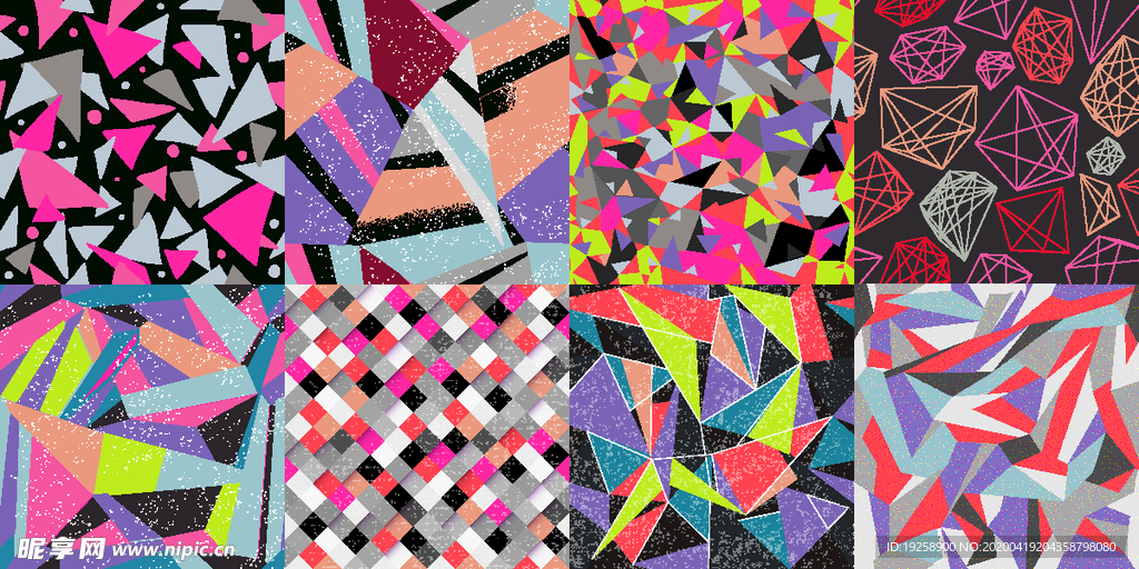 创意几何背景花纹