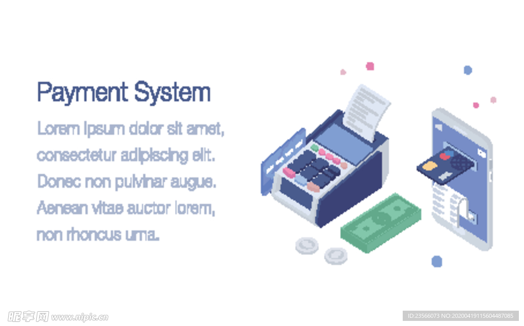 办公场景创意插画