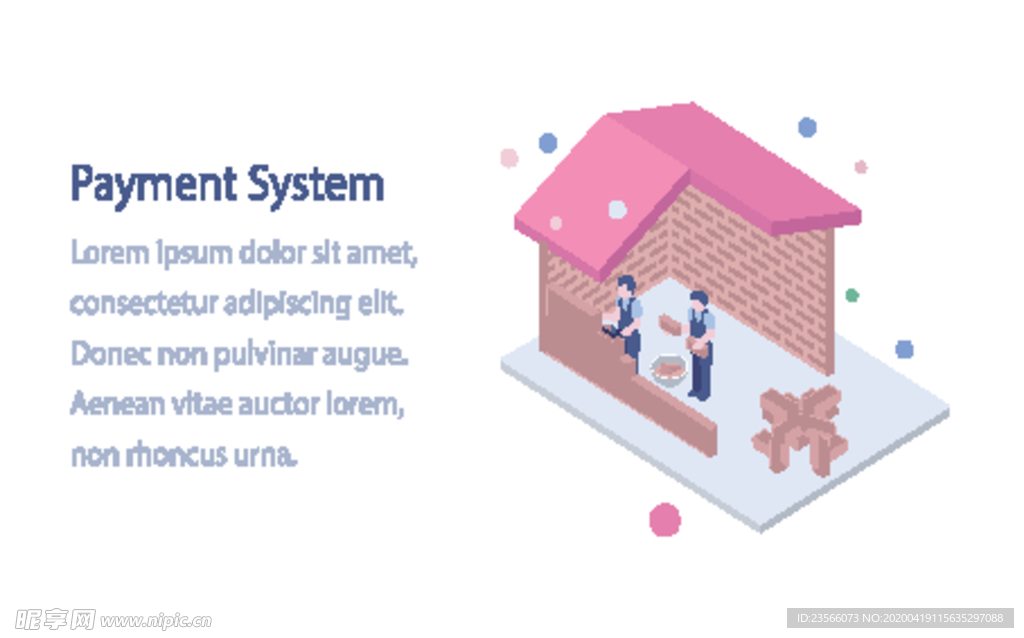 办公场景创意插画