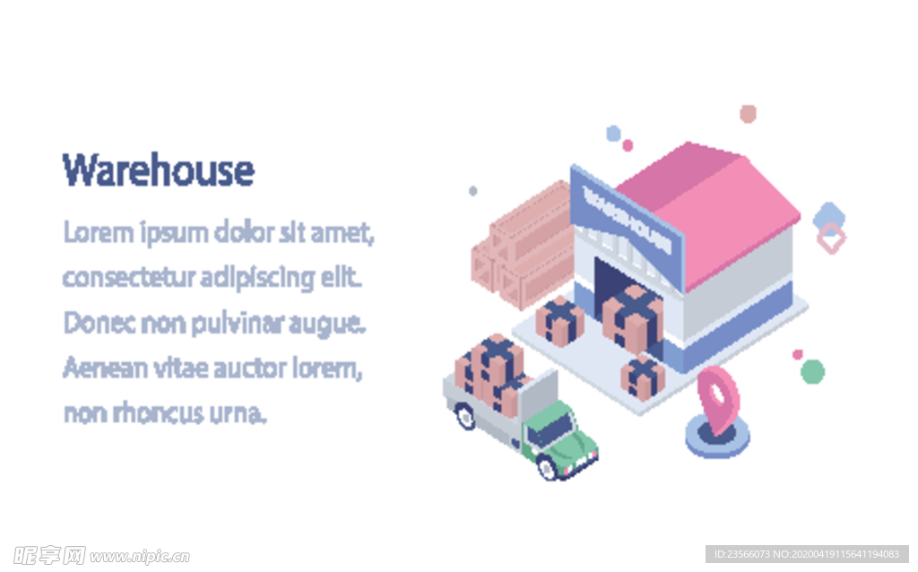 办公场景创意插画