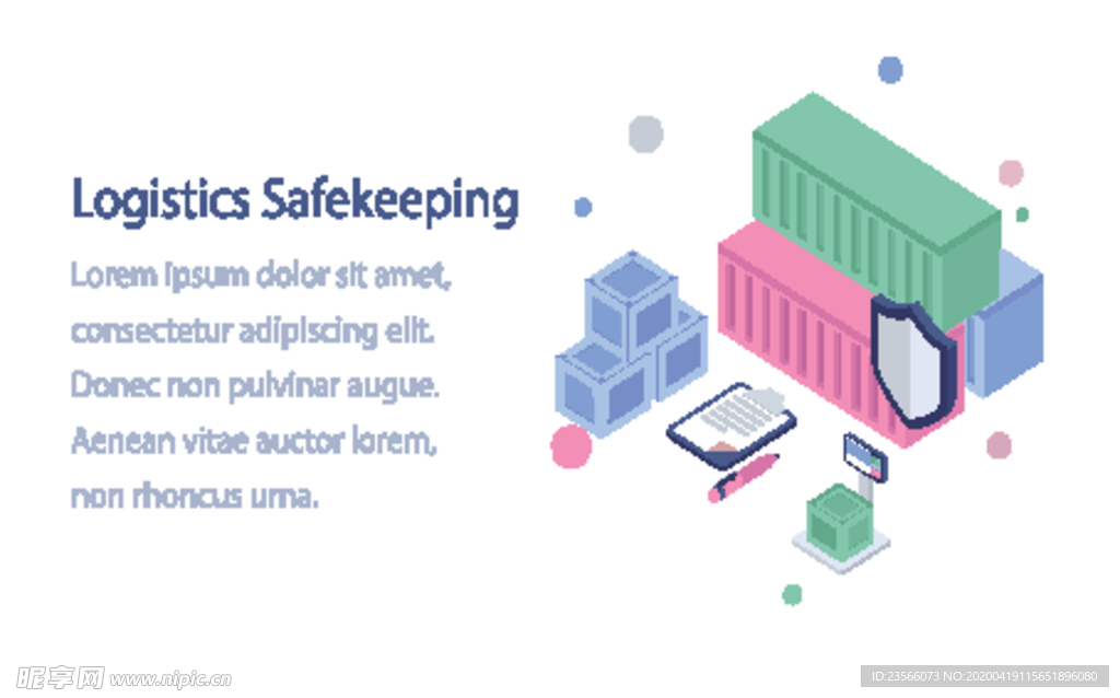 办公场景创意插画