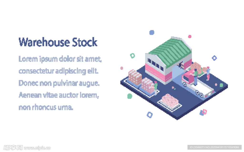 办公场景创意插画