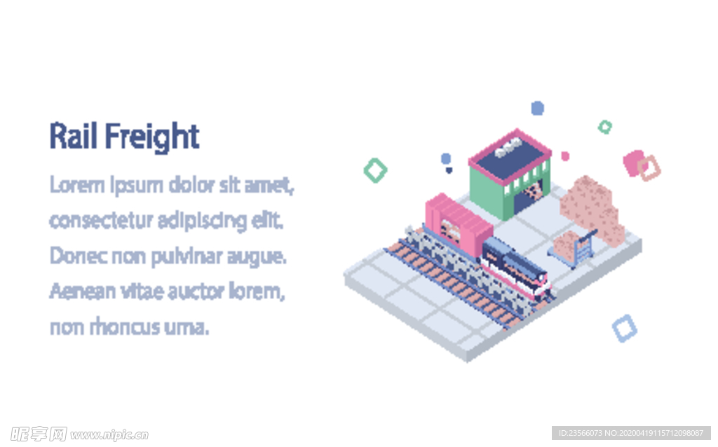 办公场景创意插画