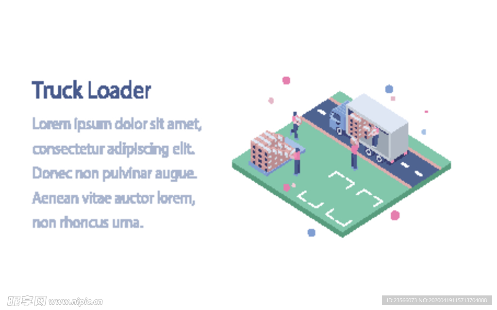 办公场景创意插画