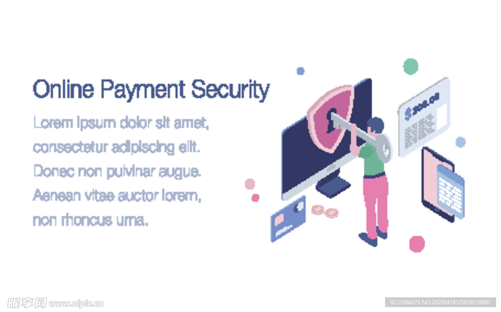 办公场景创意插画