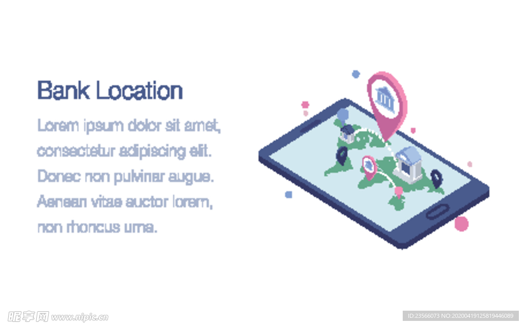 办公场景创意插画