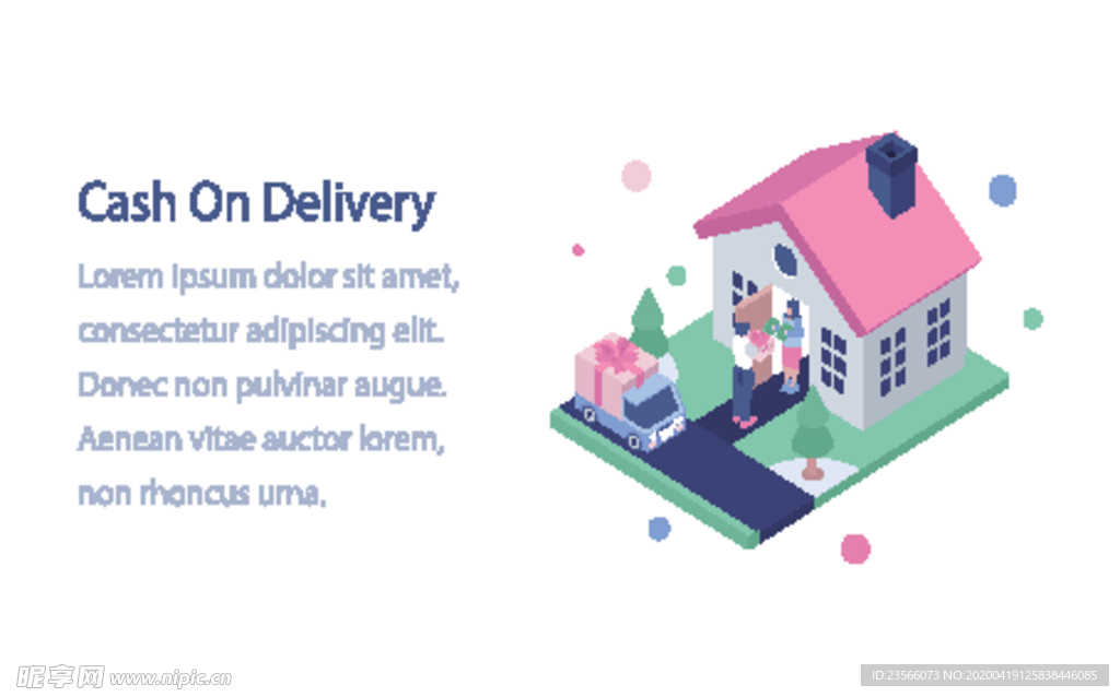 办公场景创意插画