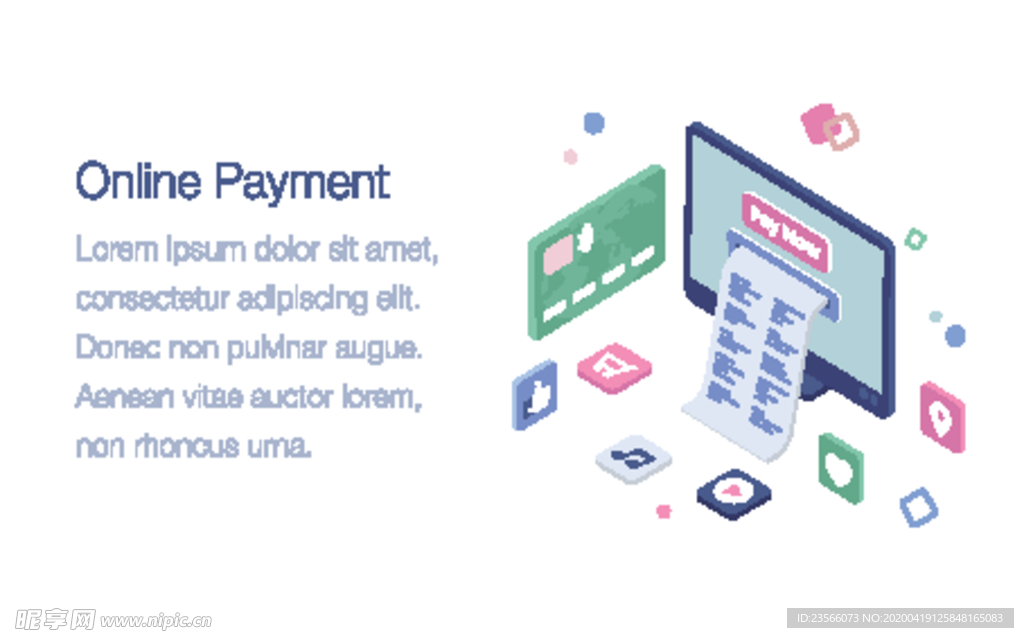 办公场景创意插画