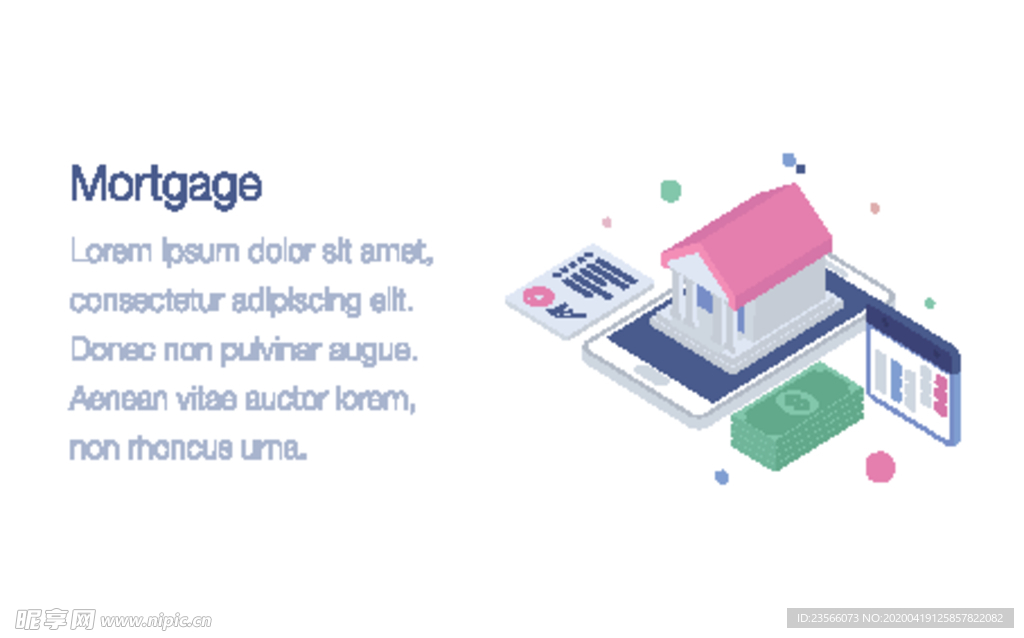 办公场景创意插画