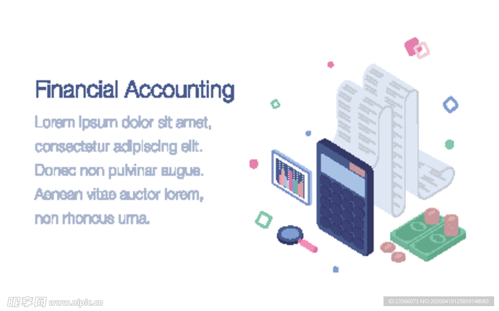 办公场景创意插画