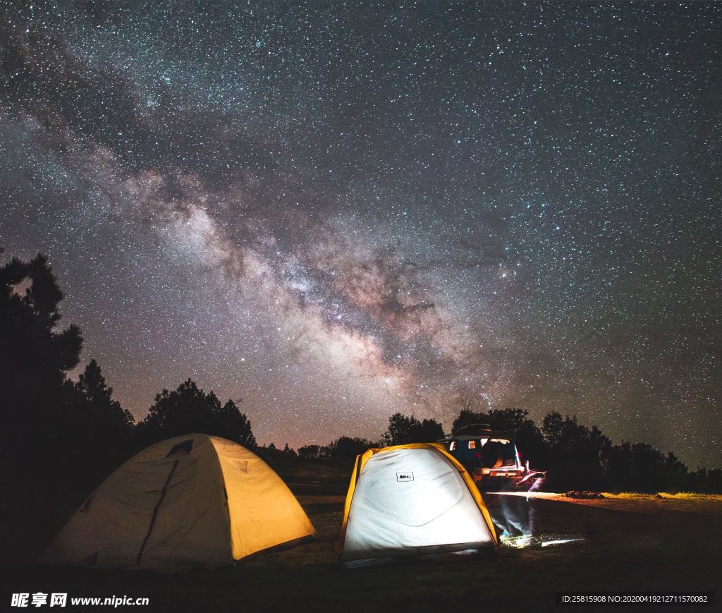 帐篷户外住宿图片