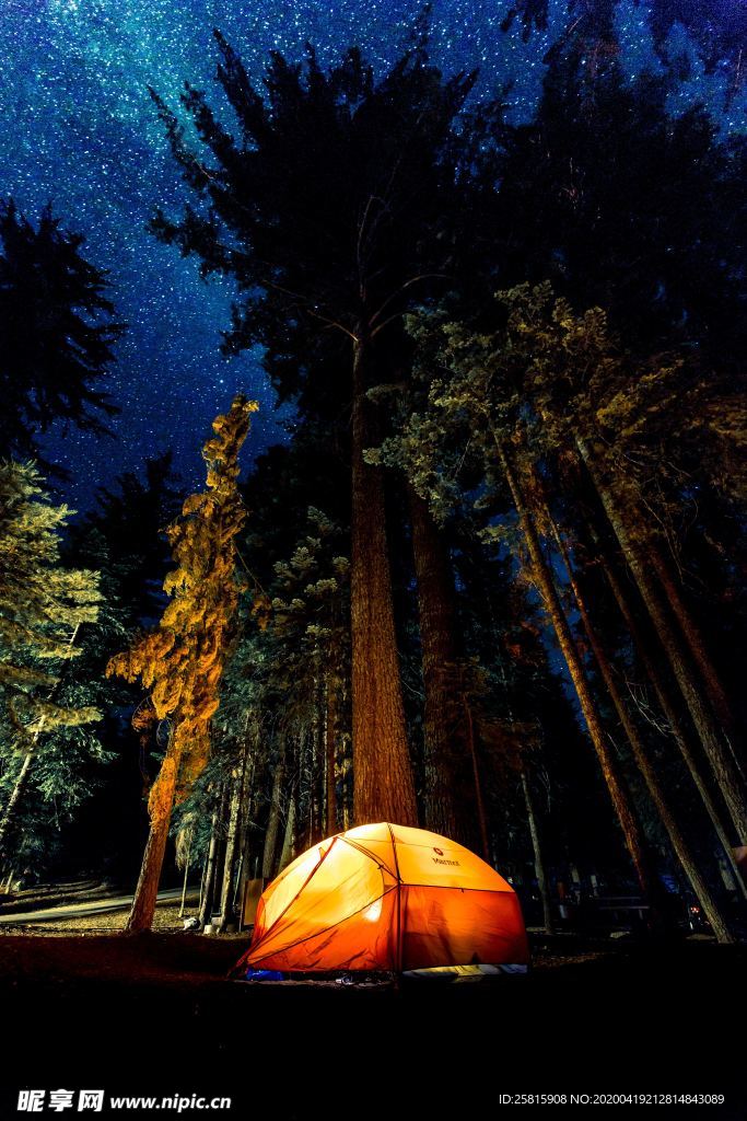 帐篷户外住宿图片