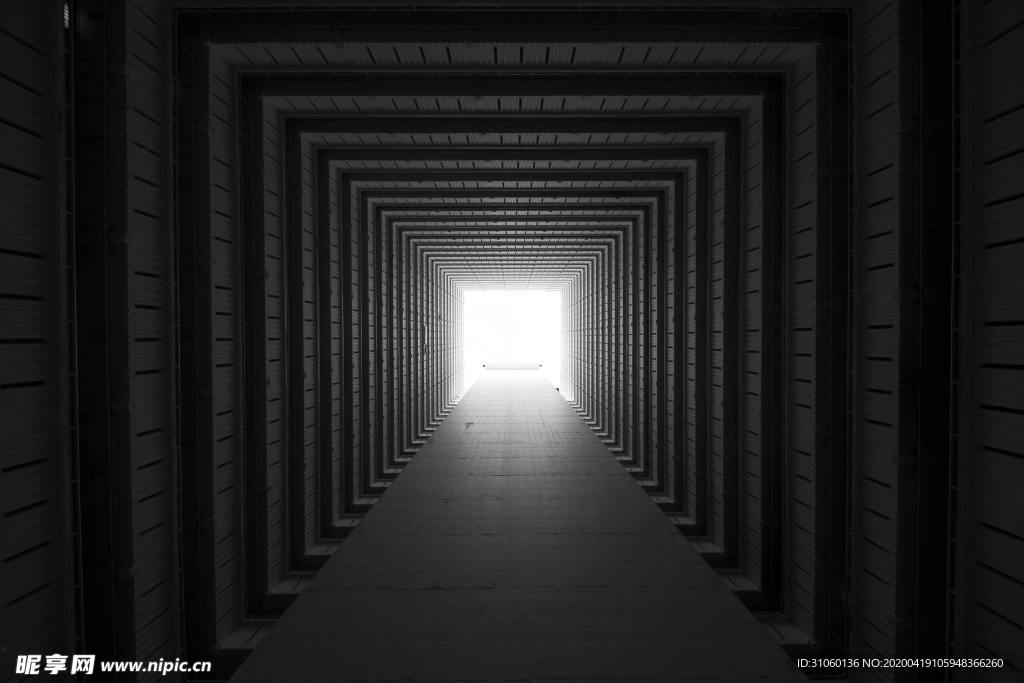 立体空间海报背景图