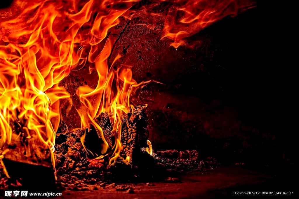 火焰火苗燃烧图片