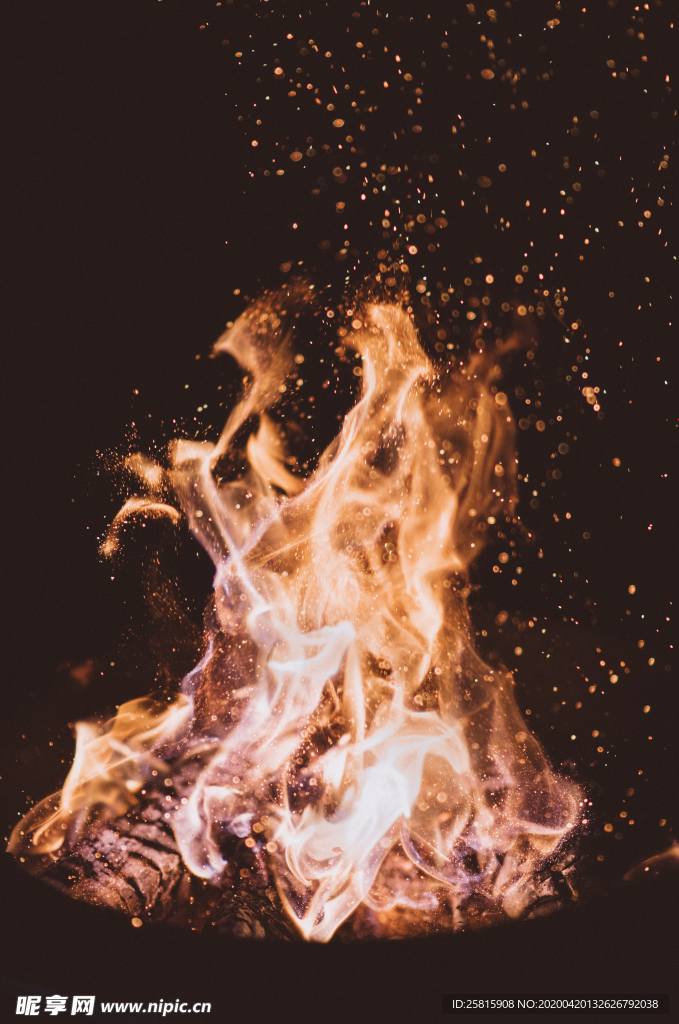 火焰火苗燃烧图片