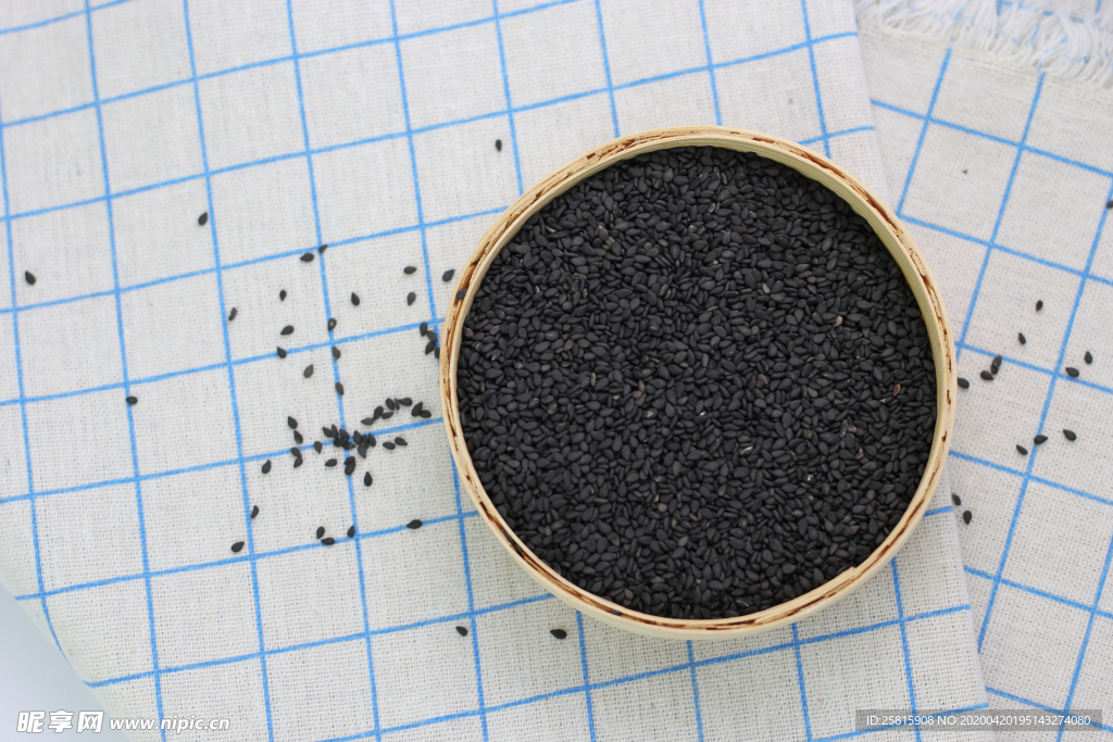 黑芝麻五谷杂粮图片