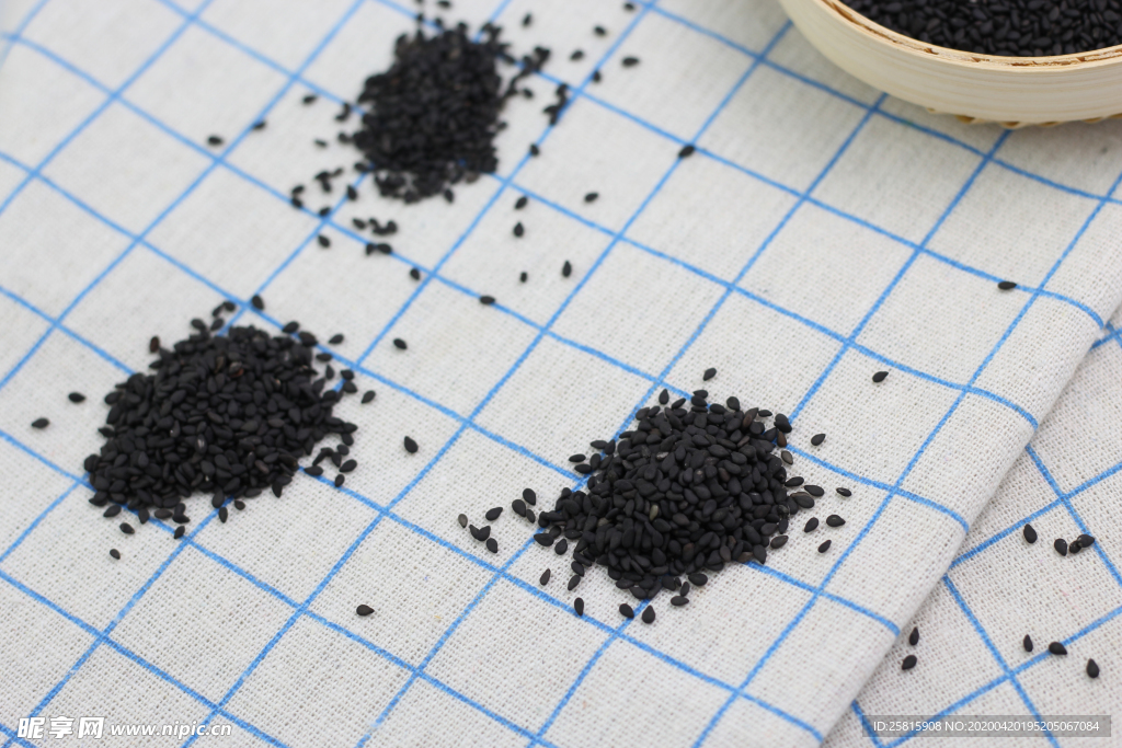 黑芝麻五谷杂粮图片