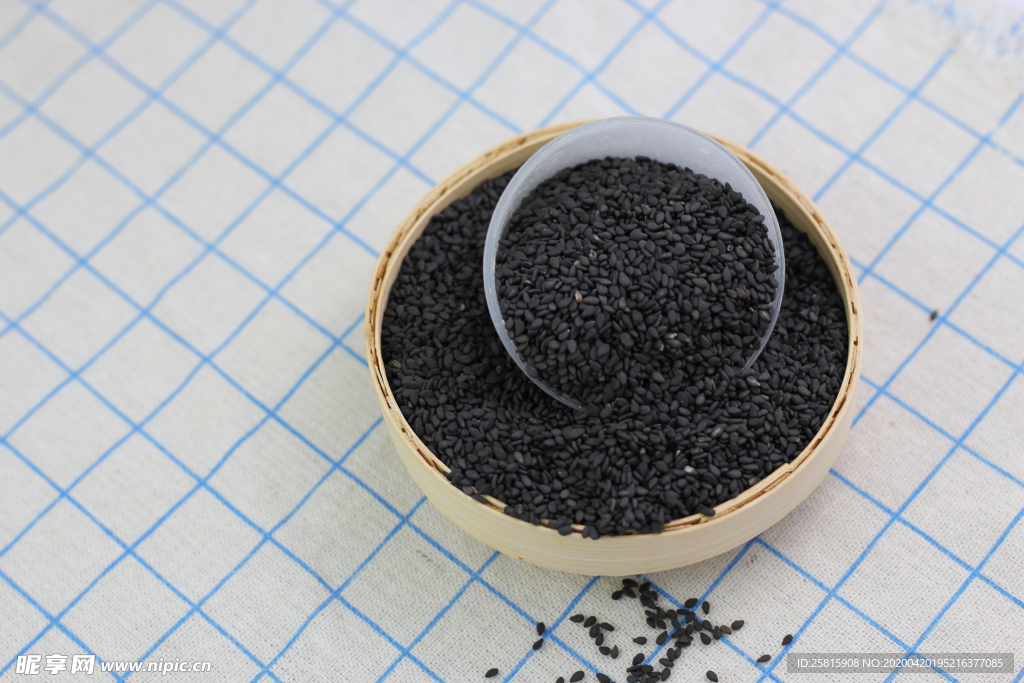 黑芝麻五谷杂粮图片