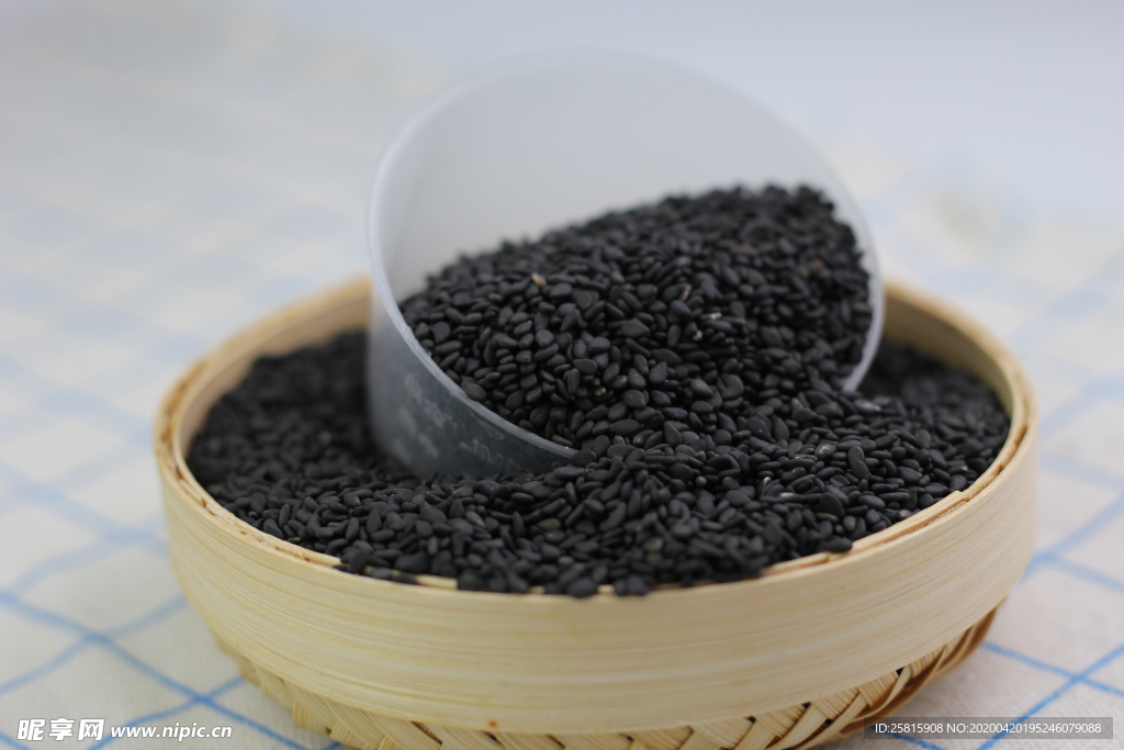 黑芝麻五谷杂粮图片