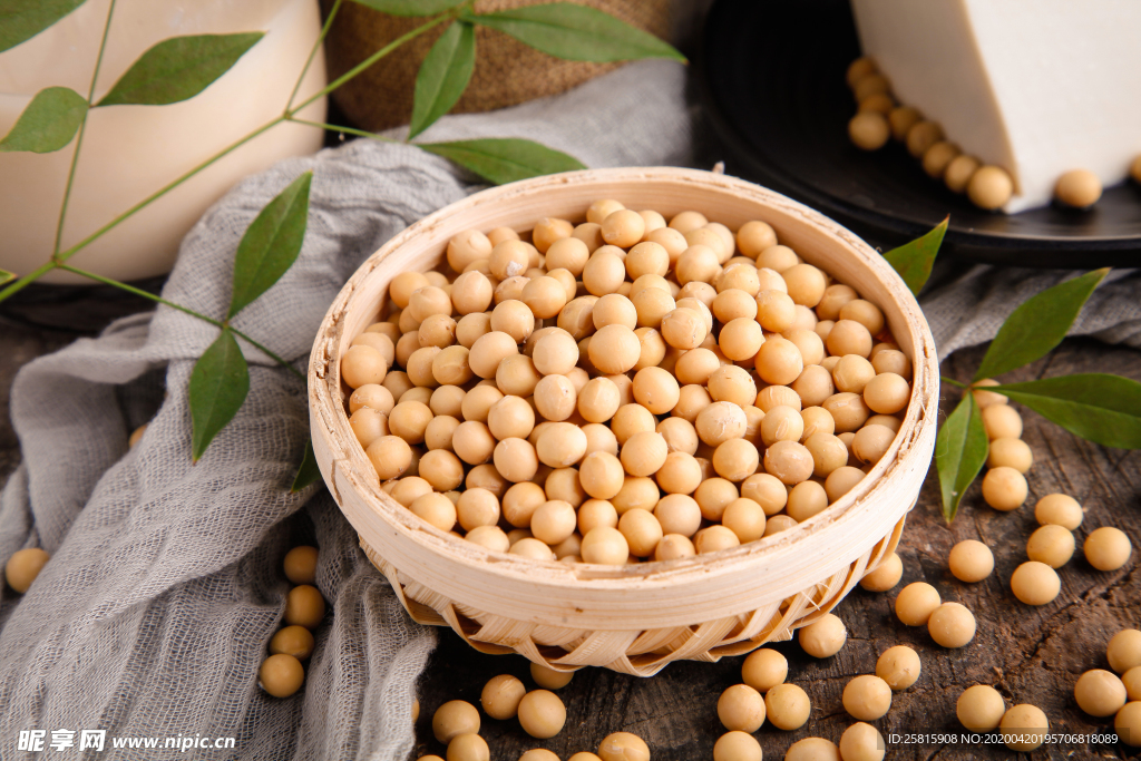黄豆五谷杂粮图片