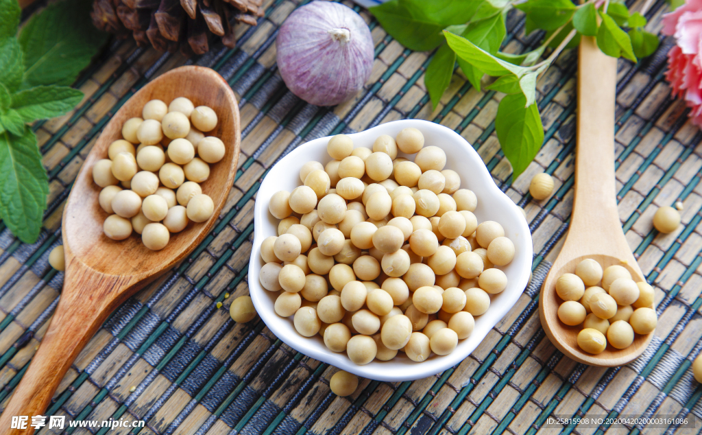 黄豆五谷杂粮图片