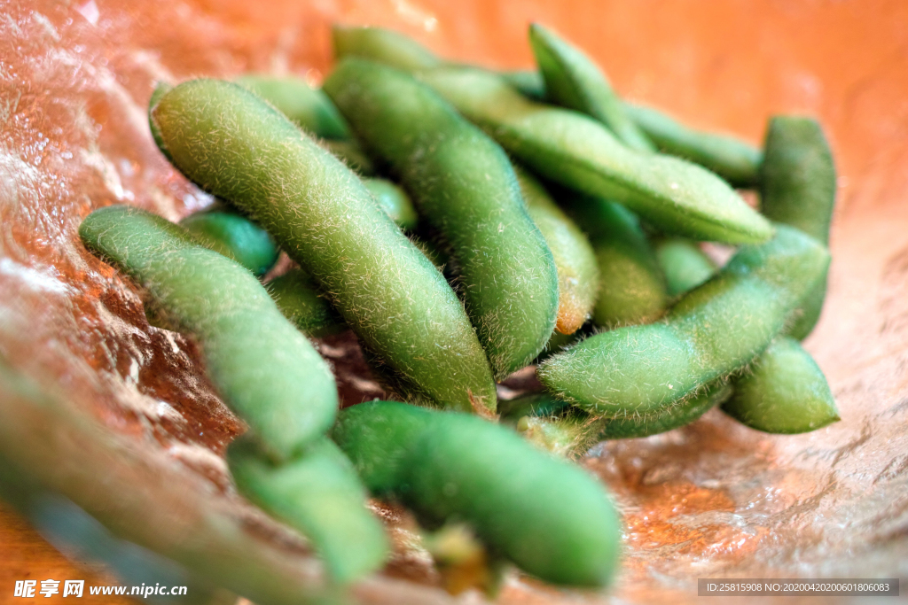 毛豆五谷杂粮图片