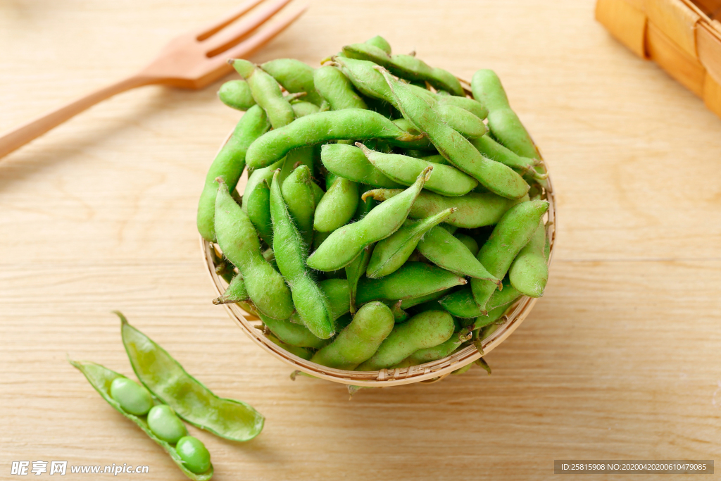 毛豆五谷杂粮图片