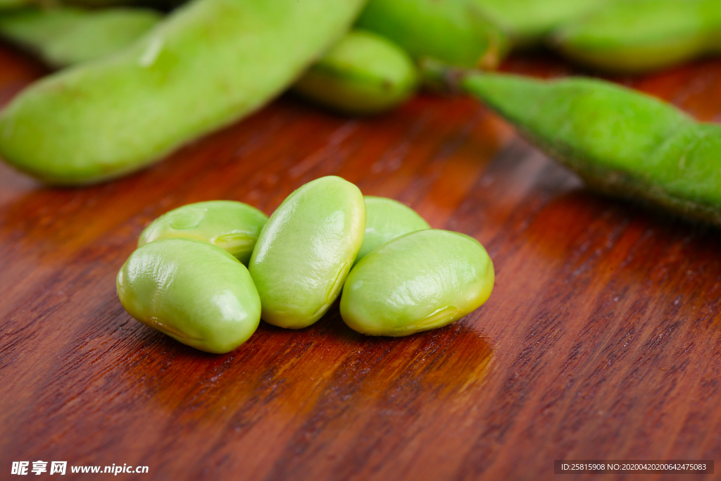 毛豆五谷杂粮图片