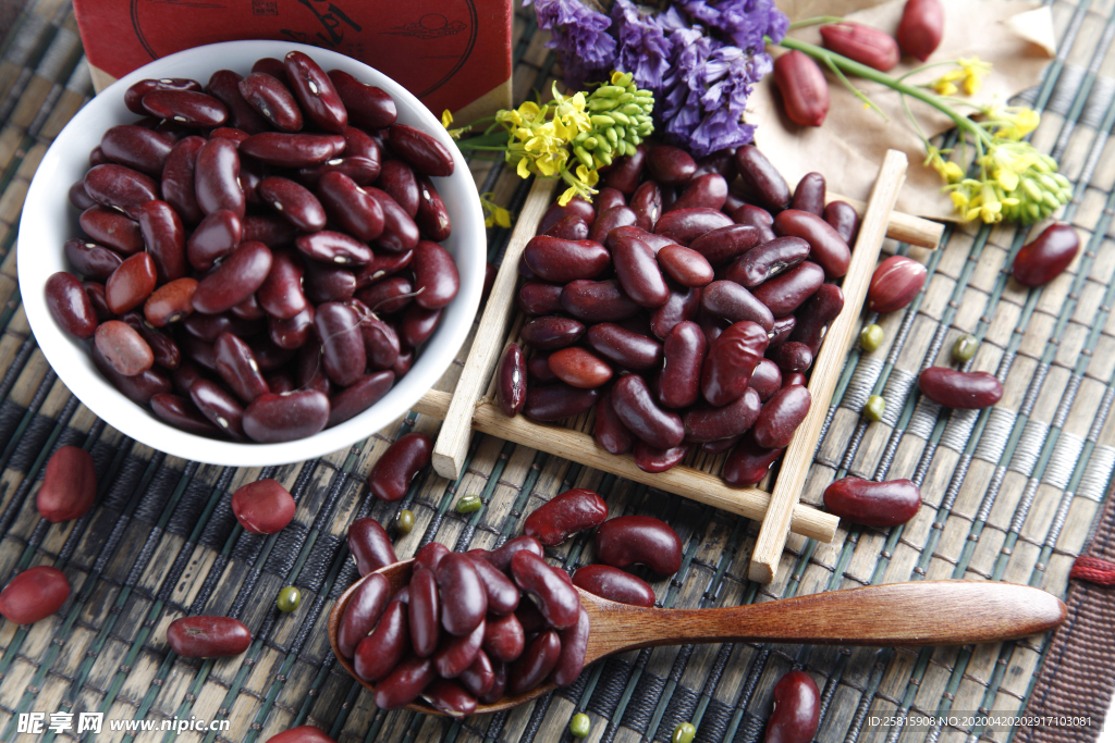 红油豆五谷杂粮图片