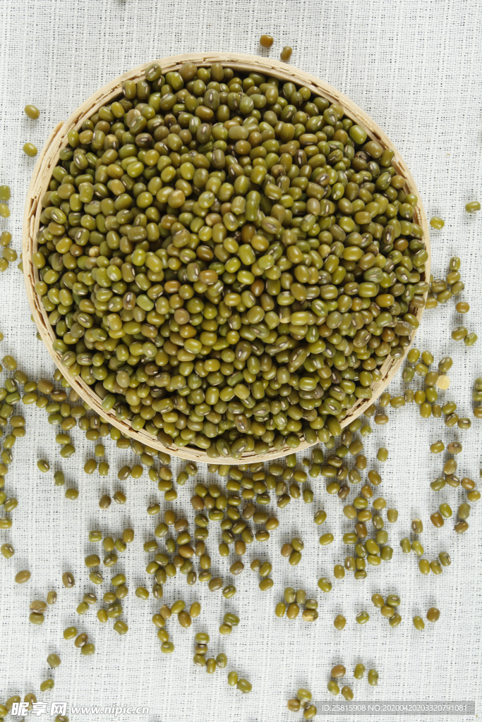 绿豆五谷杂粮图片