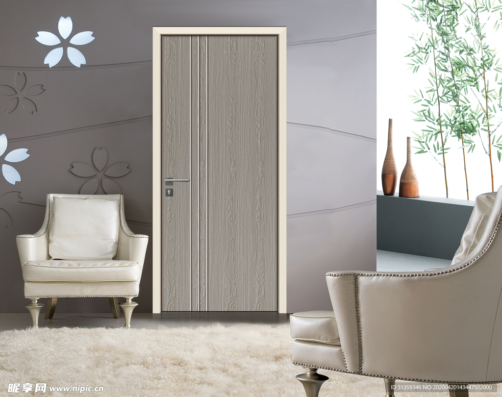 生态门客厅背景