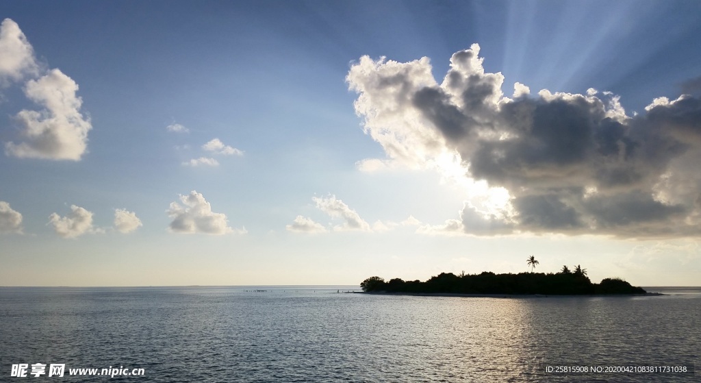 马尔代夫沙滩海岸图片