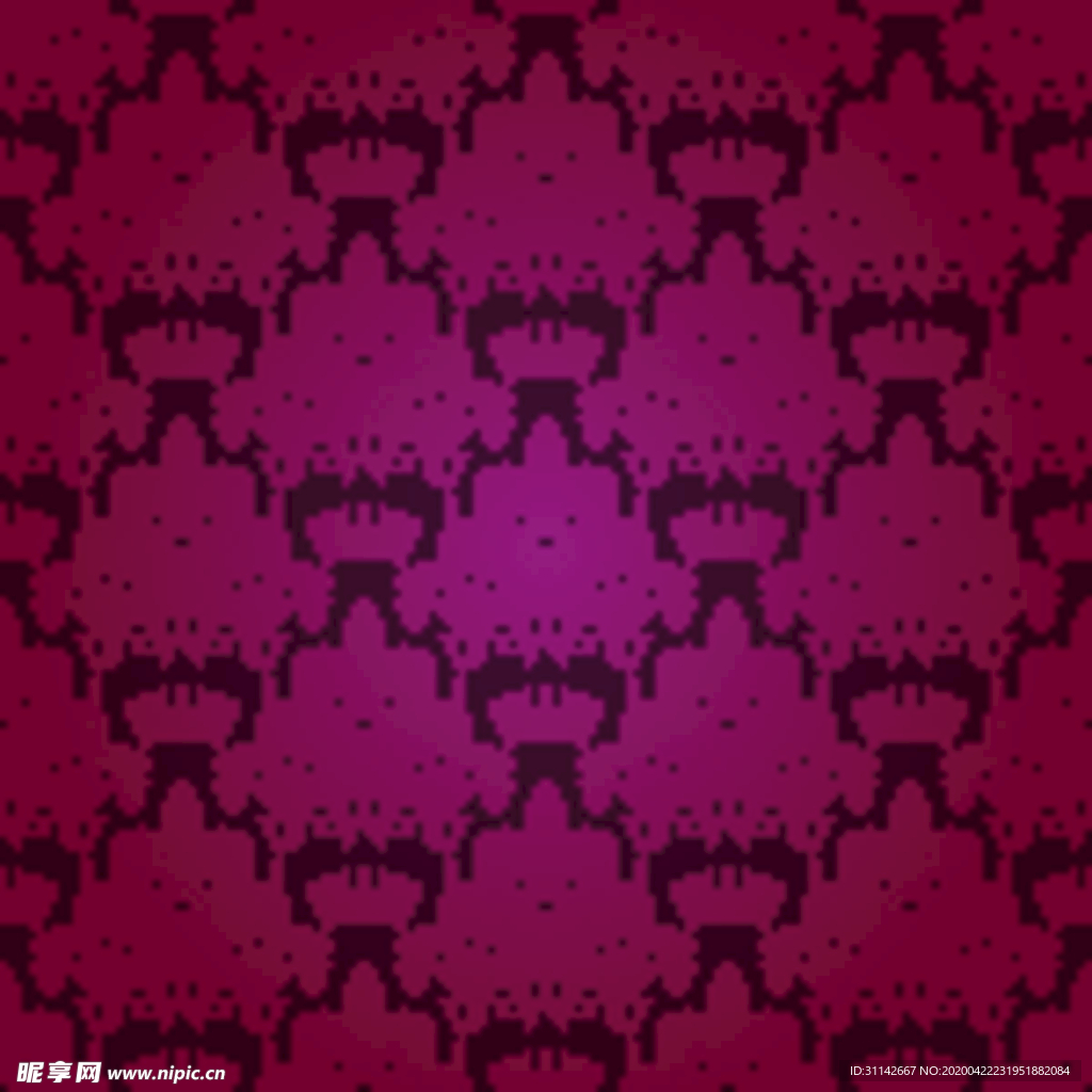 无缝印花花纹背景