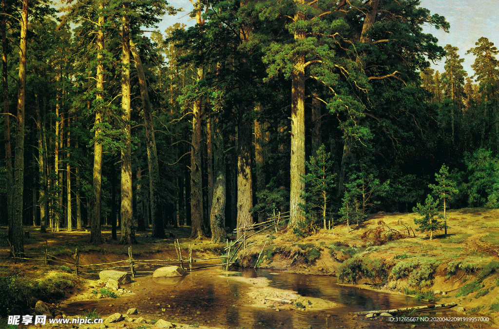 写实风景油画名画大作