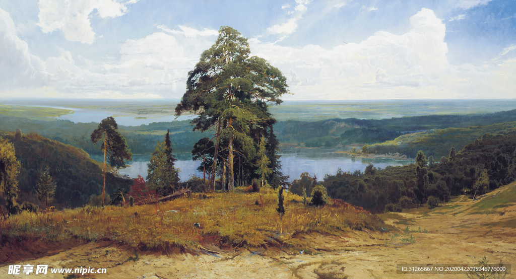 油画大家名作风景油画