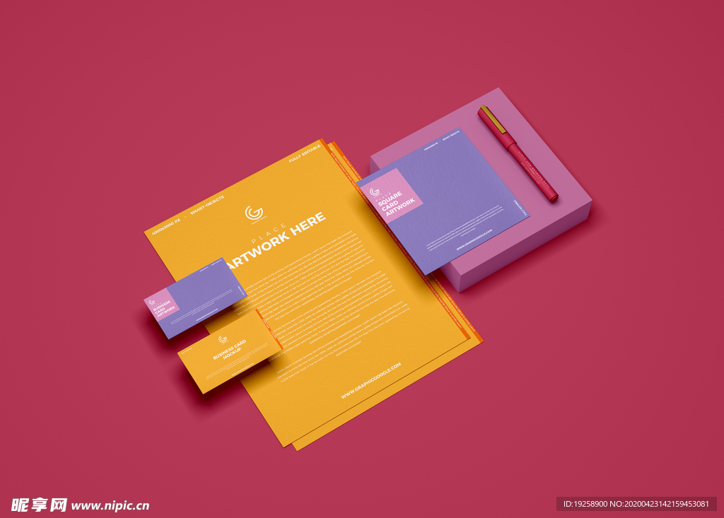 vi模版效果图样机